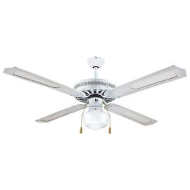 ΑΝΕΜΙΣΤΗΡΑΣ ΟΡΟΦΗΣ ΜΕ 1ΦΩΣ E27 ΛΕΥΚΟΣ Φ125 70W