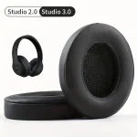Συμβατά Ανταλλακτικά μαξιλαράκια για Beats Studio 2.0/3.0 Ear Pads (ζευγάρι-Μαύρο)