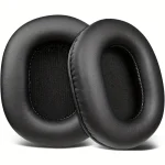 Συμβατά Ανταλλακτικά μαξιλαράκια για Audio Technica ATH M50X/M40X (Ζεύγος-Μαύρο)