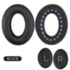 Συμβατά Ανταλλακτικά μαξιλαράκια για Bose QuietComfort 45 QC45 QC35 ii QC35(Ζεύγος-Μαύρο)