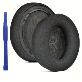 Συμβατά Ανταλλακτικά Μαξιλαράκια για Anker Soundcore Space Q45, μαύρα ( ζεύγος)