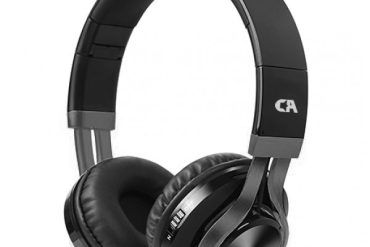 CRYSTAL AUDIO BT-01-K BLACK-GUNMENTAL ON-EAR HEADPHONES