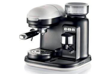 ARIETE 1318/01 Μηχανή Espresso με Μύλο Άλεσης Moderna White