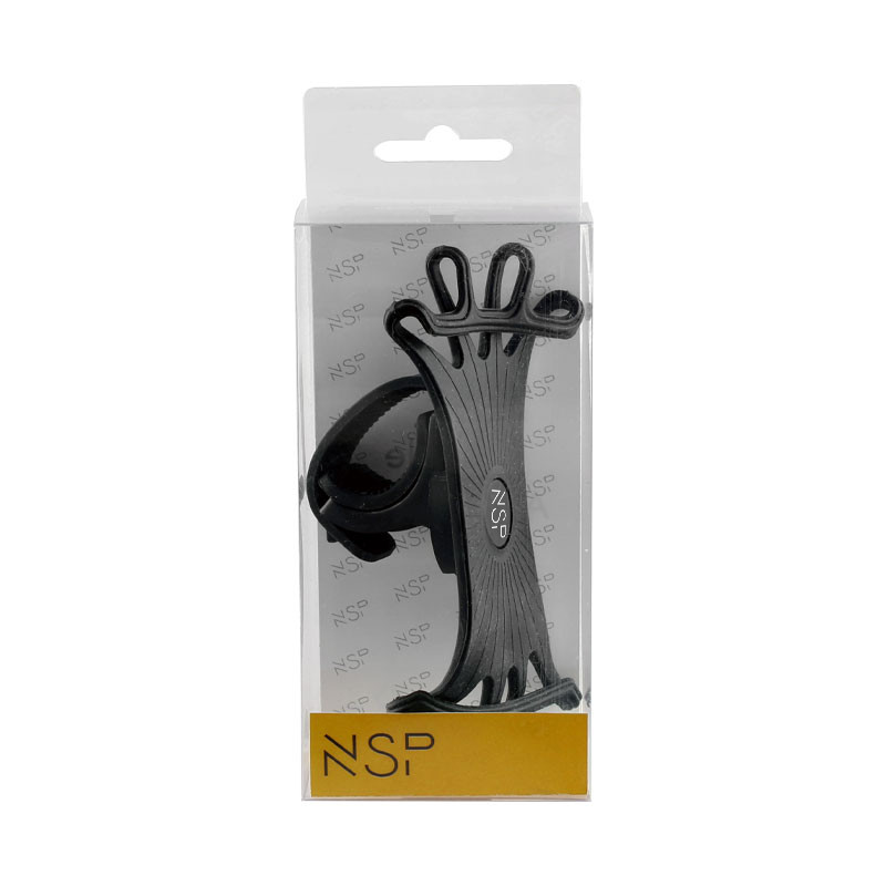 NSP Universal Μαύρη Βάση σιλικόνης (8253447) για στήριξη κινητών/GPS σε ποδήλατο/μηχανή 360°, 4.0″-7.0″ - Image 6