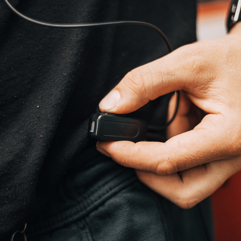 Osio NT-8790 Ακουστικό για Walkie Talkie Motorola TLKR με PTT και διάφανο σπιράλ σιλικόνης - Image 10