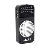 Akai APR-250 Αναλογικό φορητό ραδιόφωνο τσέπης FM/AM με ενσύρματα ακουστικά