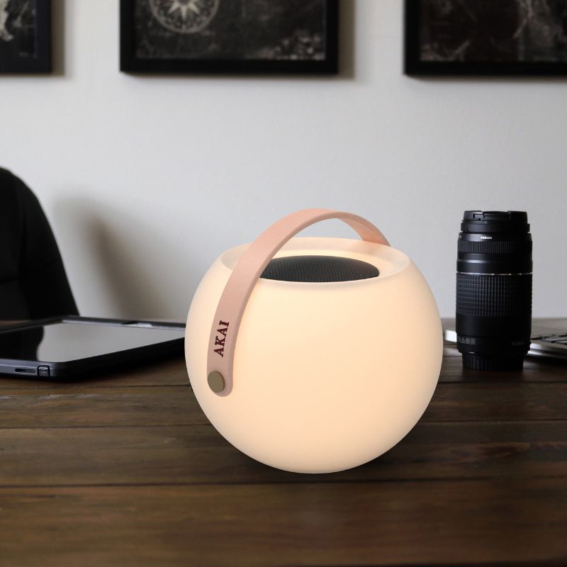 Akai CS6 Shine Φορητό Ηχείο με φως σε 7 χρώματα Bluetooth & AWS 5W - Image 16