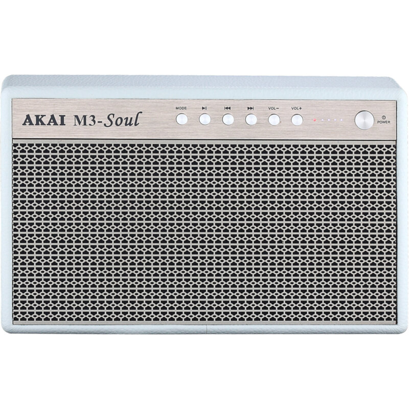 Akai M3-Soul White Φορητό ηχείο Bluetooth με USB, Aux-In και USB για φόρτιση – 20W - Image 4