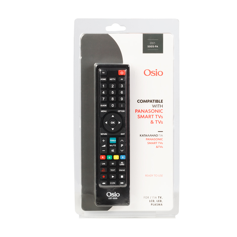 Osio OST-5005-PA Τηλεχειριστήριο για τηλεοράσεις Panasonic - Image 2