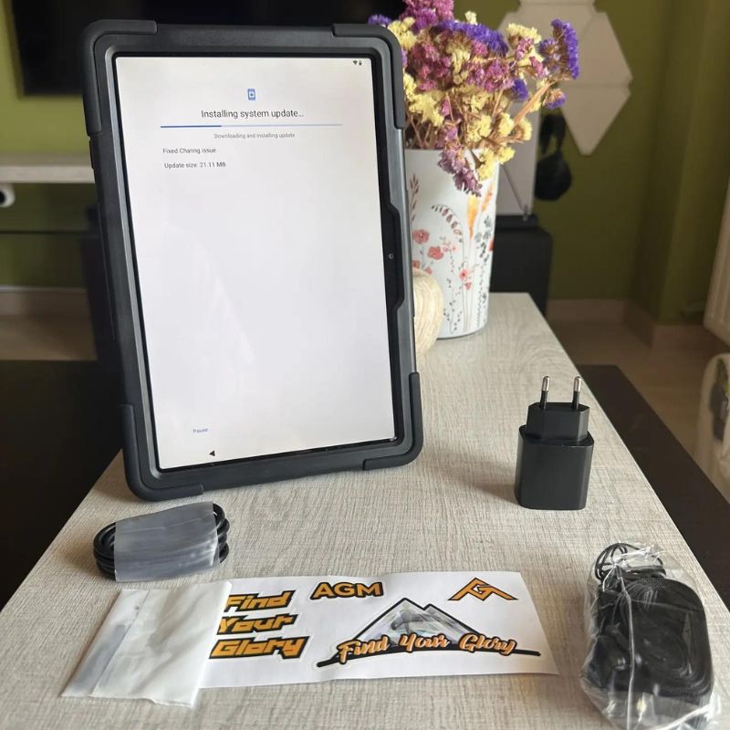 AGM PAD P2 Active σκούρο γκρι Smart αδιάβροχο Tablet IP68 & IP69K (8GB/256GB), 8πύρηνο, Android 14, 4G με Bluetooth, USB, SD, FM, Dual SIM, MIL-STD-810H, οθόνη 11″ - Image 11