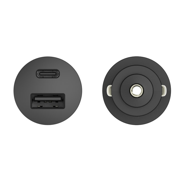 Motorola SJV102 Μαύρος ταχυφορτιστής αυτοκινήτου με 2xUSB Τype-C PD 2.0, Τype-A QC 3.0 και καλώδιο 1μ. Type-C σε Type-C-45W - Image 5