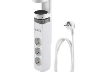 Olympia SL 3000 (41212) Πολύπριζο 3 θέσεων με σφιγκτήρα και διακόπτη άσπρο