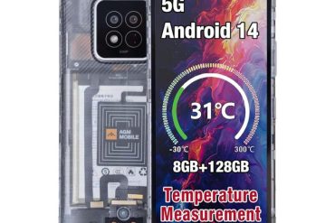 AGM X6 Phantom Smart αδιάβροχο κινητό τηλέφωνο 5G