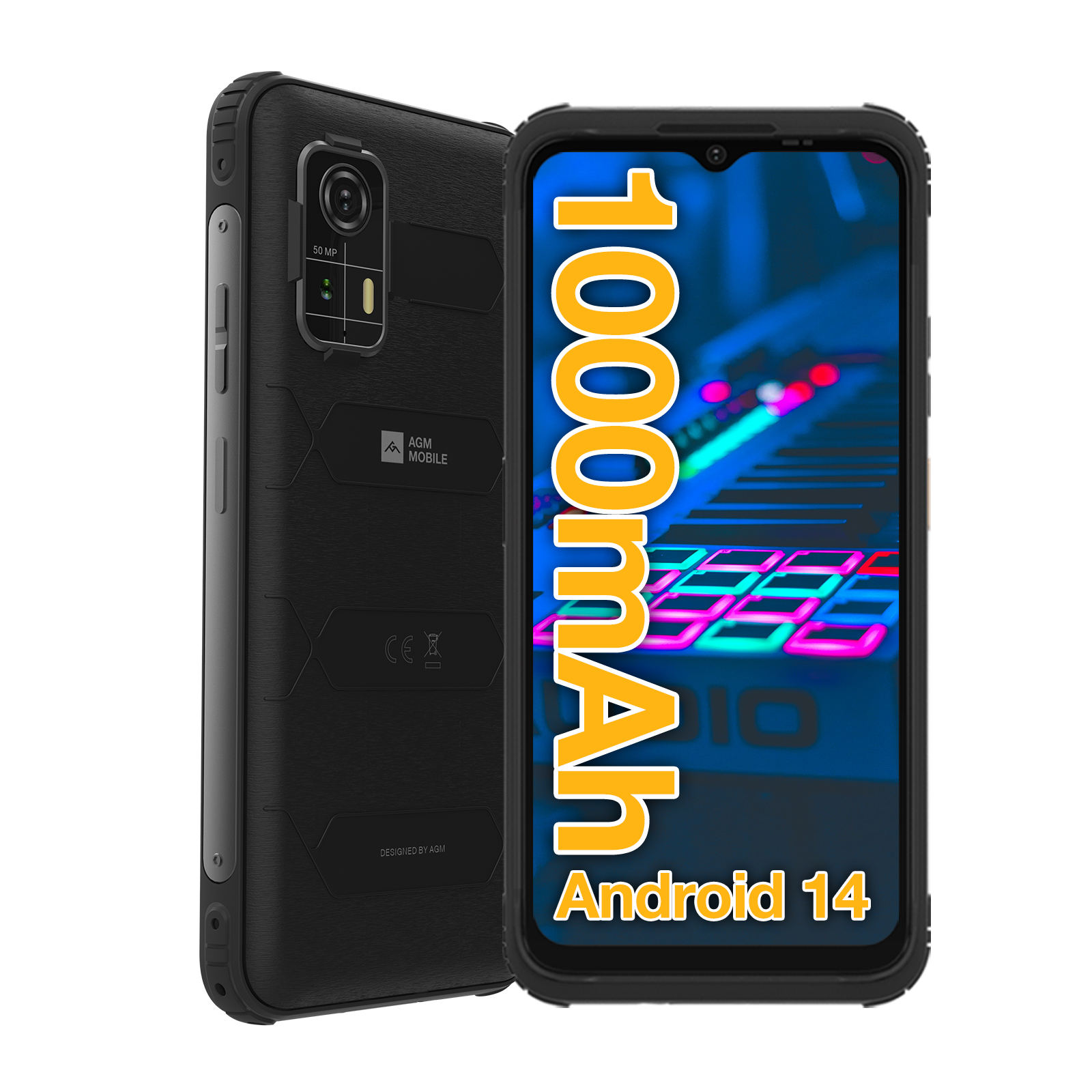 AGM H MAX Rugged Smartphone 6.56″ HD+, 8GB/256GB,10.000mAh, 4G LTE, IP68/IP69K/MIL-STD-810H + ΔΩΡΟ Ακουστικά JBL - Image 9