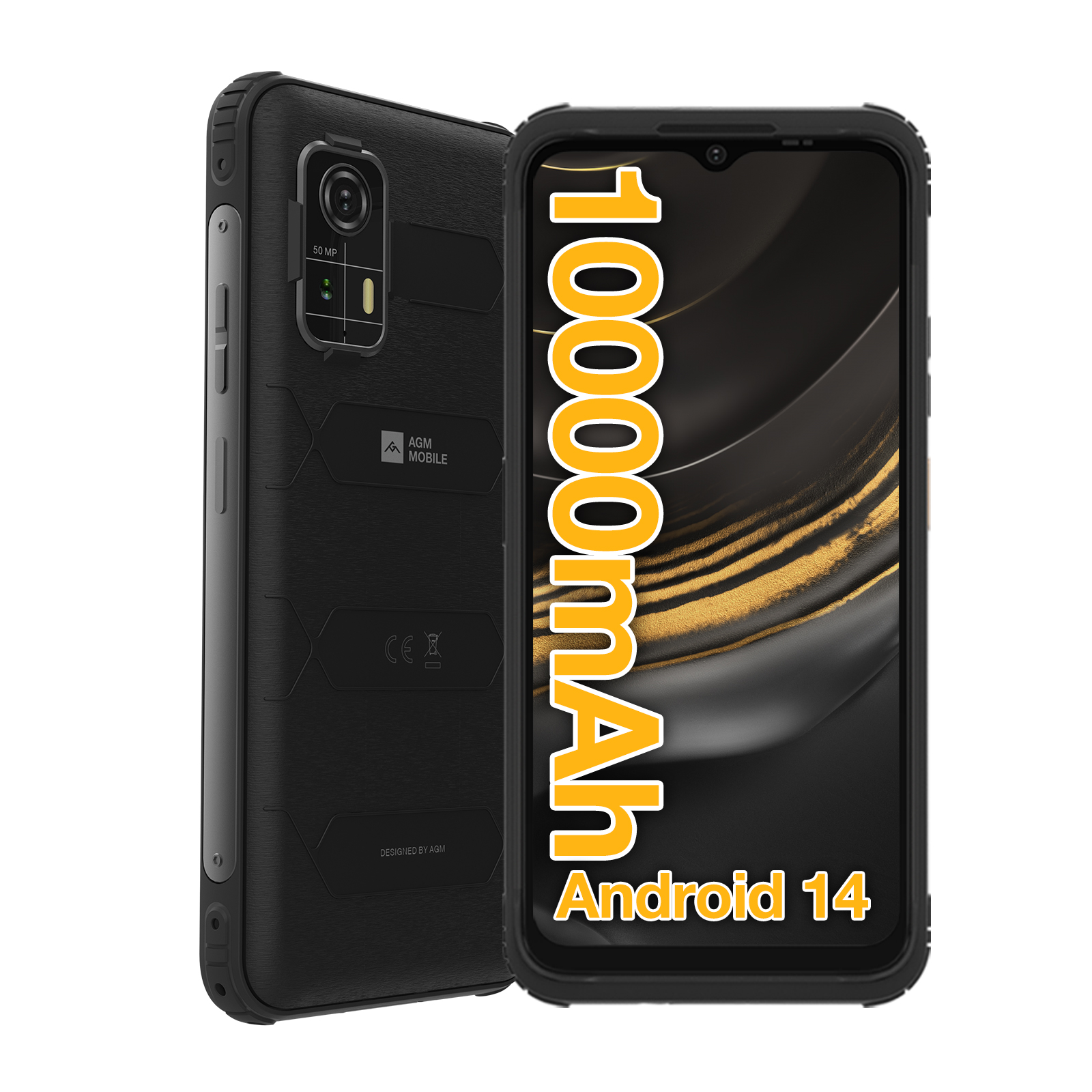 AGM H MAX Rugged Smartphone 6.56″ HD+, 8GB/256GB,10.000mAh, 4G LTE, IP68/IP69K/MIL-STD-810H + ΔΩΡΟ Ακουστικά JBL - Image 8