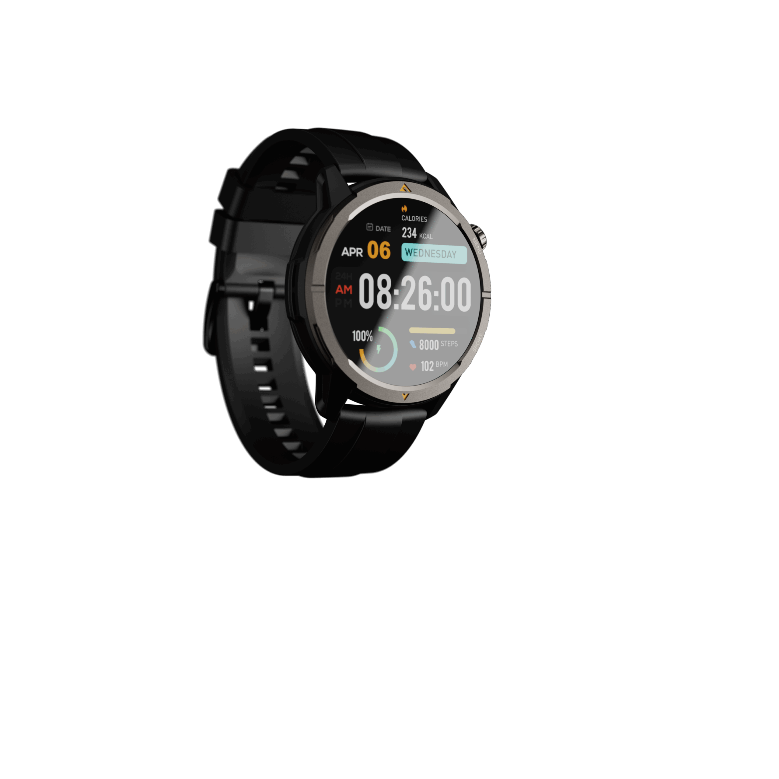 AGM Legion Smartwatch Outdoor με AMOLED 1.43″, 5ATM & GPS, MIL-STD-810H - Image 11