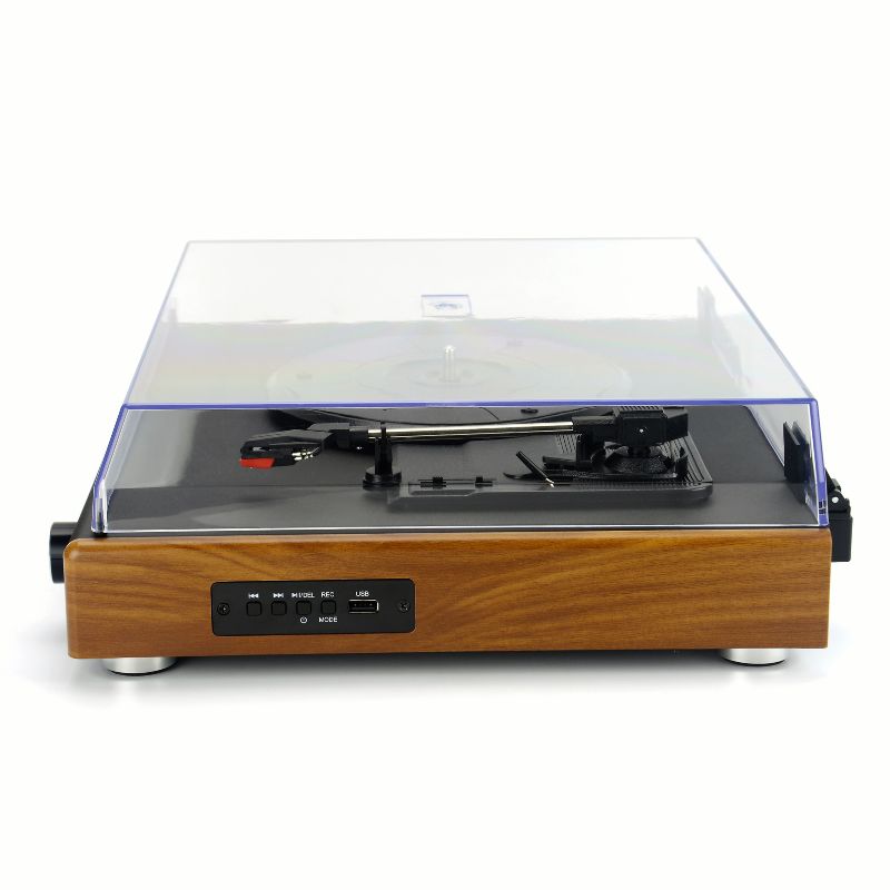 Akai ATT-240SP Πικάπ με Bluetooth, USB, προστατευτικό κάλυμμα και ηχεία Hi-Fi – 2 x 10W - Image 5