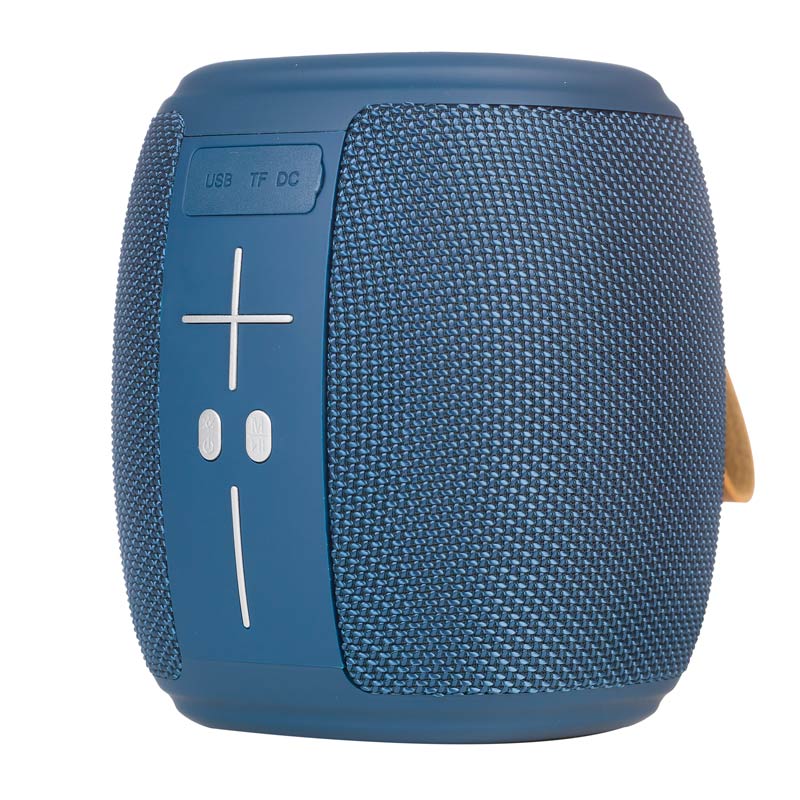 Akai ABTS-V5BL Μπλε φορητό μίνι ηχείο Bluetooth με USB, SD, FM, AWS, LED, Handsfree-3W RMS - Image 10