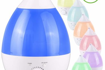 First Austria FA-5599-1 Υγραντήρας με πολύχρωμο LED και ρύθμιση έντασης – 30 m2 25 W