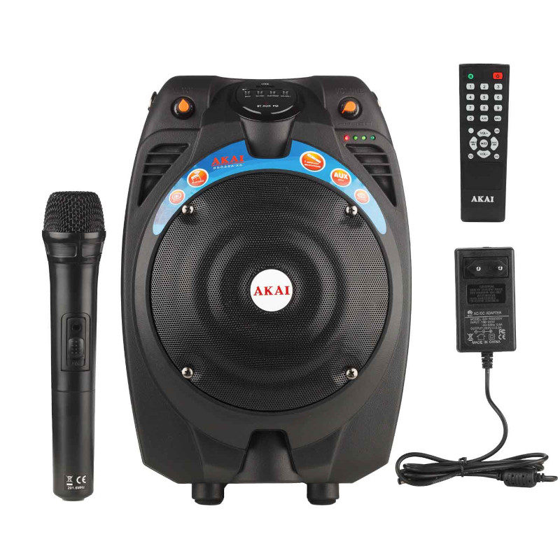 Akai SS022A-X6 Φορητό ηχείο Bluetooth με ενισχυτή