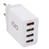 Olympia UL4 (41215) Φορτιστής ρεύματος με USB-A (QC3.0) και 3 USB-A (3.1A)