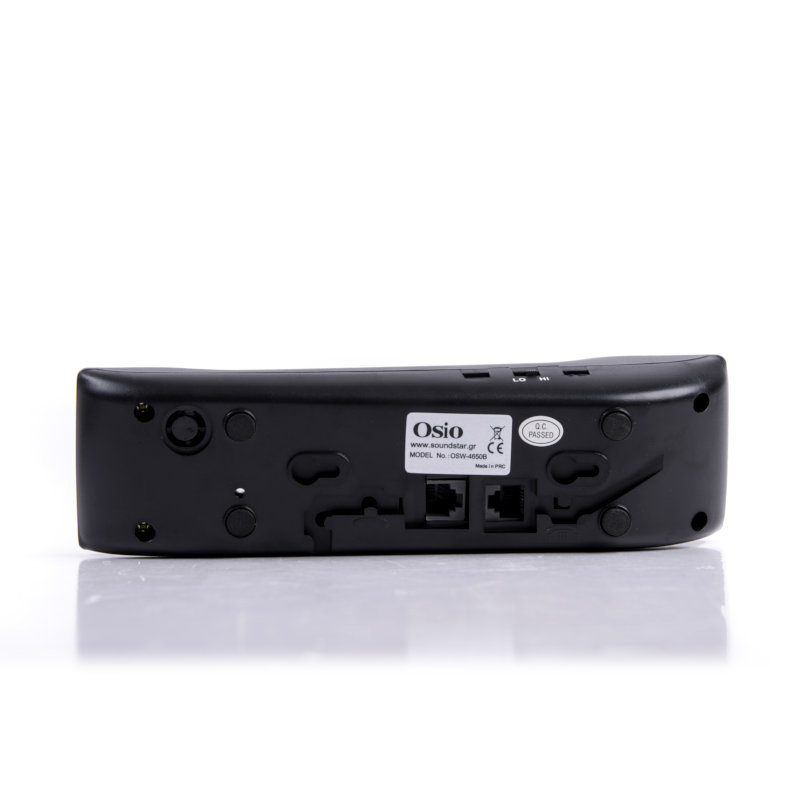 Osio OSW-4650B Μαύρο Ενσύρματο τηλέφωνο γόνδολα με οθόνη - Image 7