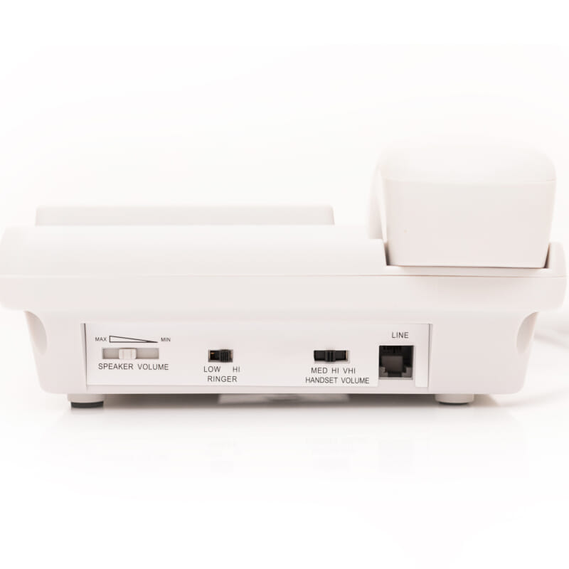 Osio OSWB-4760W Τηλέφωνο με μεγάλα πλήκτρα, ανοιχτή ακρόαση και SOS - Image 4