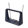 Philips SDV1226/GRS Κεραία τηλεόρασης HDTV/4K/UHF/VHF/FM εσωτερικού χώρου με ενισχυτή 28 dB και φίλτρο GSM  – 17 x 12 cm