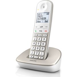 Philips XL4901S/GRS (Ελληνικό Μενού) Ασύρματο τηλέφωνο συμβατό με ακουστικά βαρηκοΐας