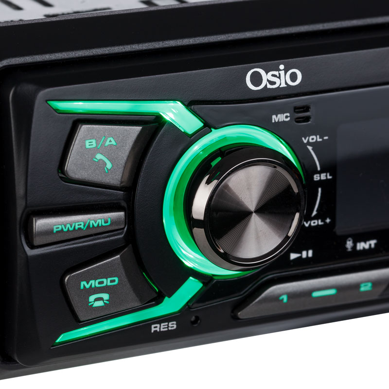 Osio ACO-4720UBT Ηχοσύστημα Αυτοκινήτου με 7 Φωτισμούς FM, 2xUSB, Aux-In, Bluetooth και τηλεχειριστήριο 4 x 45W - Image 11