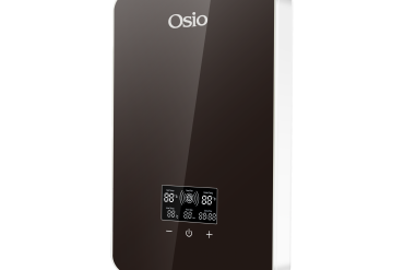 Osio OHF-2890B Ηλεκτρικός Ταχυθερμαντήρας Τοίχου Μπάνιου Μαύρος 8