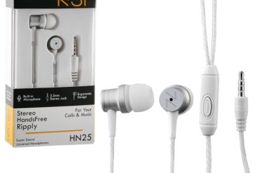 NSP HN25 White In ear ακουστικά ψείρες Hands Free