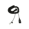 JABRA COILED MOD QD CORD WITH RJ45