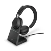 JABRA EVOLVE2 65 Link380a MS Stereo Stand Black
