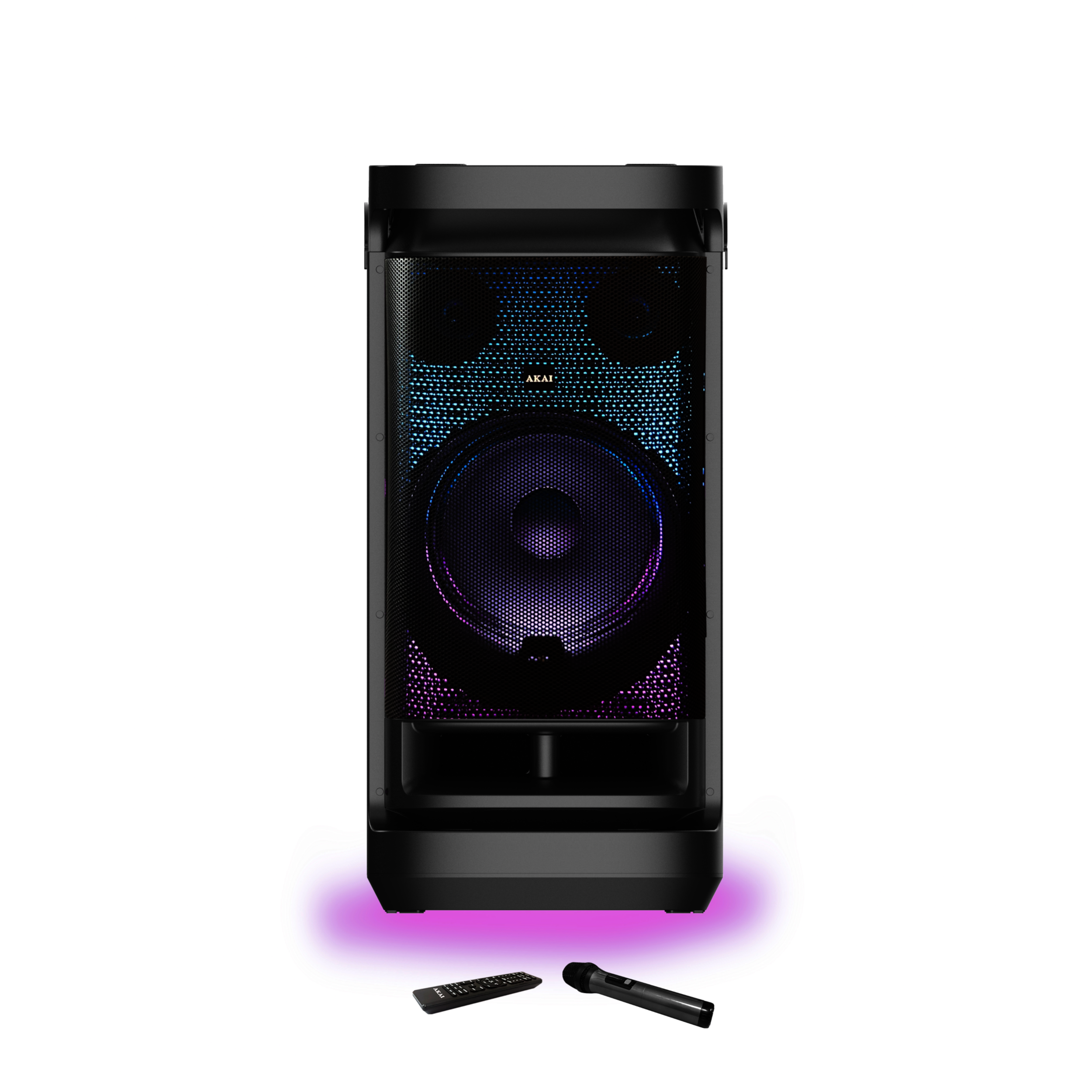 AKAI DJ-BY6L Φορητό Party Speaker με Μπαταρία & DiscoBall Lights, Bluetooth 5.0, 12″ Woofer, 150W RMS - Image 4