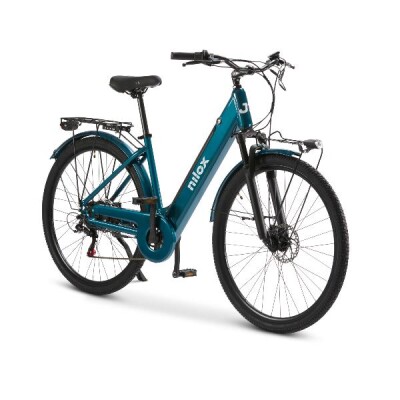 NILOX E BIKE J7 Ηλεκτρικό ποδήλατο Πετρόλ