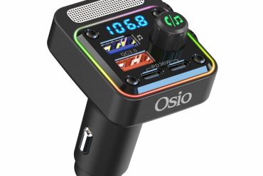 Osio OFT-4260BT Μαύρο FM transmitter και φορτιστής αυτοκινήτου με Bluetooth