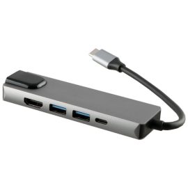 NSP N18 Γκρι USB-C Hub 5 IN 1 (8340284) Type-C σε USB 3.0