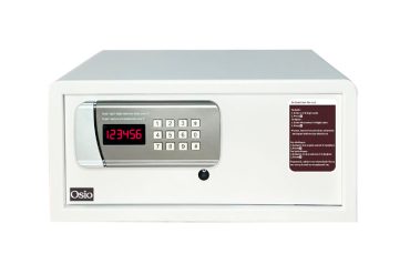 Osio OSB-2043WH Χρηματοκιβώτιο με ηλεκτρονική κλειδαριά Λευκό 43 x 38 x 20 cm