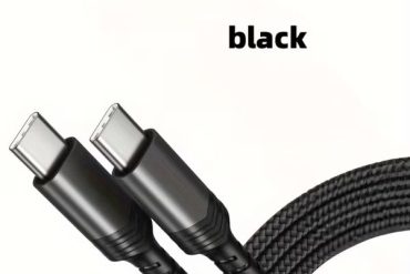 Καλώδιο γρήγορης φόρτισης OEM Fast charge 100W, 1 μέτρο , TYPE C- TYPE C ,black