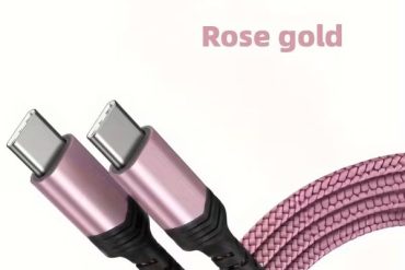 Καλώδιο γρήγορης φόρτισης OEM  Fast charge 100 W ,1 μέτρο ,TYPE C - TYPE C, pink