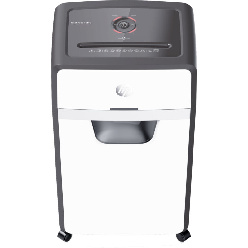 HP OneShred 16MC – 2808 Καταστροφέας εγγράφων με συνδετήρες και καρτών Micro Cut P5 – 16 x A4 – 30L - Image 2