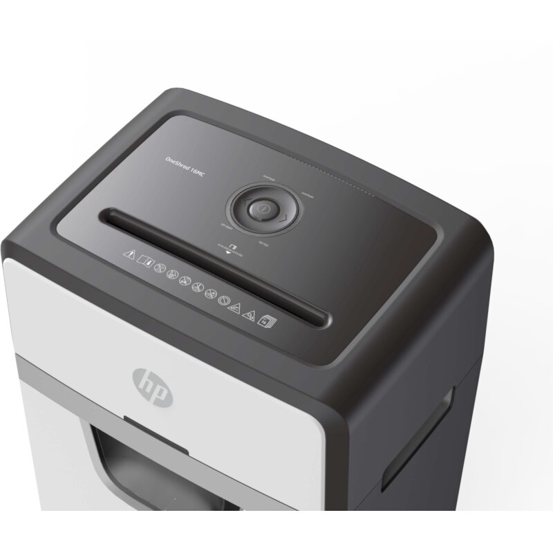 HP OneShred 16MC – 2808 Καταστροφέας εγγράφων με συνδετήρες και καρτών Micro Cut P5 – 16 x A4 – 30L - Image 9
