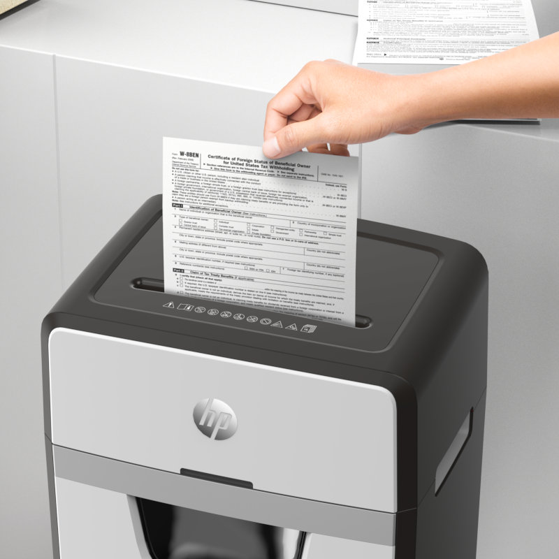 HP OneShred 16MC – 2808 Καταστροφέας εγγράφων με συνδετήρες και καρτών Micro Cut P5 – 16 x A4 – 30L - Image 7