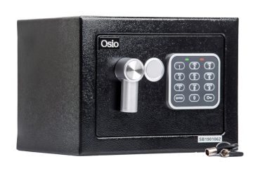 Osio OSB-1723BL Χρηματοκιβώτιο με ηλεκτρονική κλειδαριά 23 x 17 x 17 cm