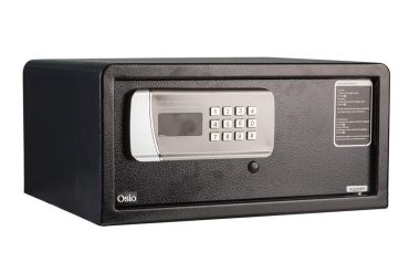 Osio OSB-2042PBL Χρηματοκιβώτιο με πρίζα για φόρτιση 20 x 42 x 34 cm