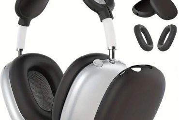 Συμβατή θήκη ΟΕΜ ,Full Cover 3 Τεμ για Apple Airpods Max Black Σιλικόνη , μαύρη