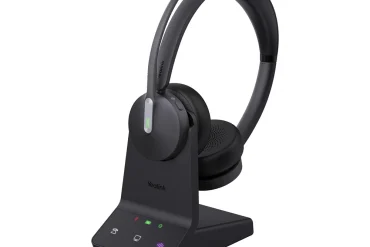 YEALINK WH64 HYBRID DUAL WITH CHARGING STAND TEAMS