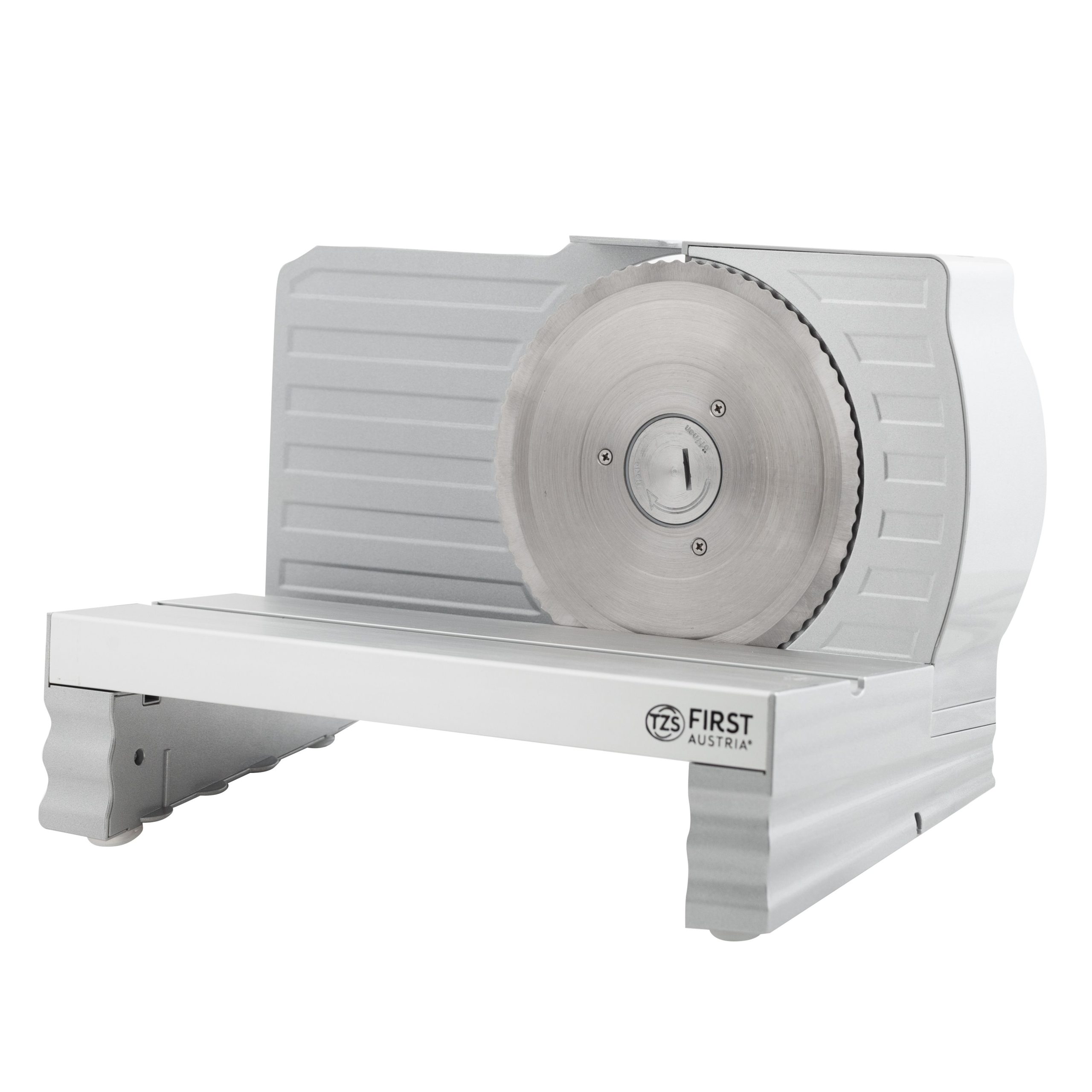 First Austria FA-5110-3 – Κόφτης Αλλαντικών, Τυριών & Ψωμιού 120W με Ρυθμιζόμενο Πάχος 0–20mm (Λάμα Inox 170mm) - Image 4