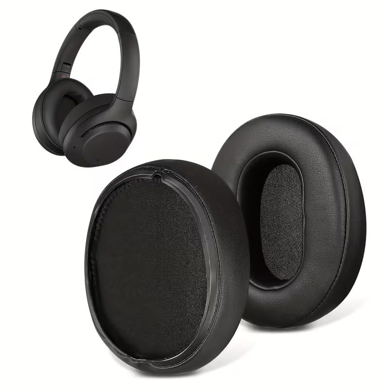 Συμβατά Ανταλλακτικά μαξιλαράκια για Sony WH-XB900N(WH-XB900) (ζεύγος-μαύρο )